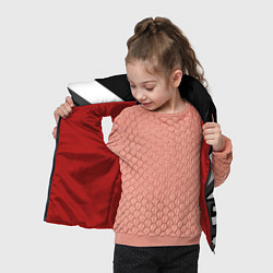 Детский жилет Россия камуфляж текстура, цвет: 3D-красный — фото 2