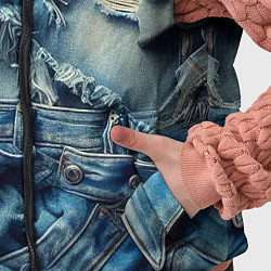 Детский жилет Denim rags - fashion trend, цвет: 3D-черный — фото 2