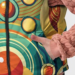 Детский жилет Схема центра вселенной, цвет: 3D-черный — фото 2
