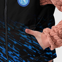 Детский жилет Napoli fc club texture, цвет: 3D-красный — фото 2