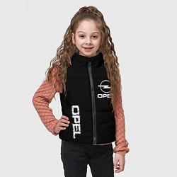 Детский жилет Opel white logo, цвет: 3D-красный — фото 2