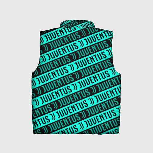 Детский жилет Juventus pattern logo steel / 3D-Светло-серый – фото 2