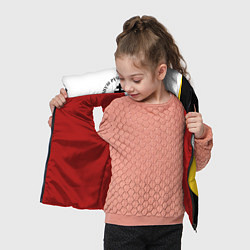 Детский жилет За веру царя и святую триединую Русь Большой крест, цвет: 3D-красный — фото 2