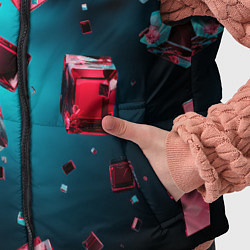 Детский жилет Взрыв из камней, цвет: 3D-светло-серый — фото 2