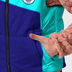 Детский жилет Манчестер сити геометрия спорт, цвет: 3D-красный — фото 2