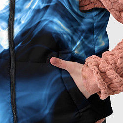 Детский жилет Дым смок вейпа текстура, цвет: 3D-красный — фото 2