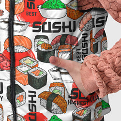 Детский жилет Суши высочайшего качества, цвет: 3D-светло-серый — фото 2