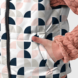 Детский жилет Узор полукруг, цвет: 3D-черный — фото 2