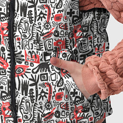 Детский жилет Узоры абстрактные, цвет: 3D-черный — фото 2