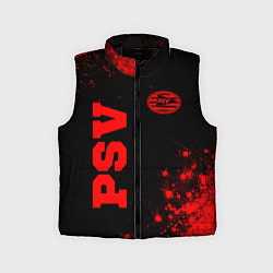 Детский жилет PSV - red gradient вертикально, цвет: 3D-черный