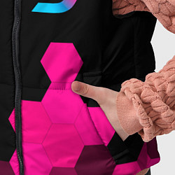Детский жилет Deadlock - neon gradient вертикально, цвет: 3D-черный — фото 2