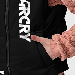 Детский жилет Farcry текстура знаки, цвет: 3D-черный — фото 2