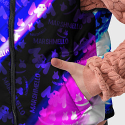 Детский жилет Marshmello neon steel, цвет: 3D-красный — фото 2