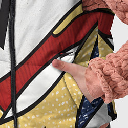 Детский жилет Абстракция в стиле поп-арт, цвет: 3D-черный — фото 2