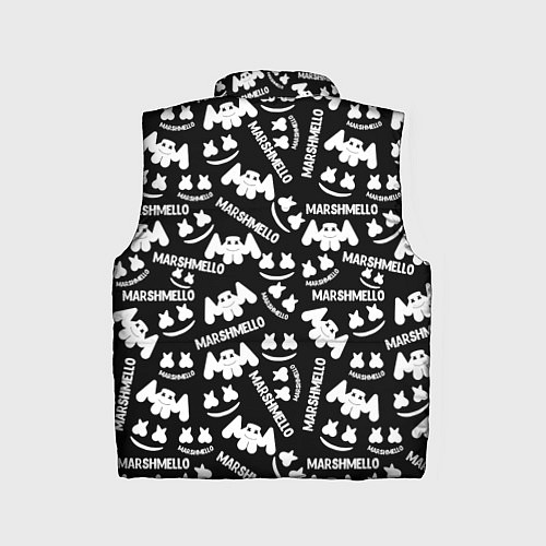 Детский жилет Marshmello pattern music / 3D-Светло-серый – фото 2
