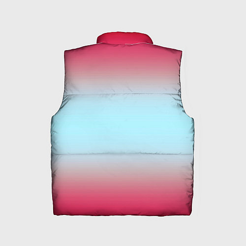 Детский жилет Текстура цветов градиента / 3D-Светло-серый – фото 2