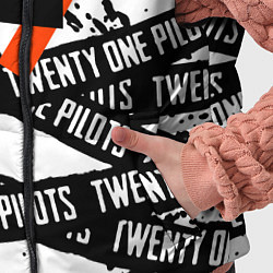 Детский жилет Twenty one pilots rock, цвет: 3D-красный — фото 2