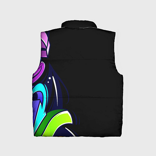 Детский жилет Geon Enduro graffitti / 3D-Светло-серый – фото 2