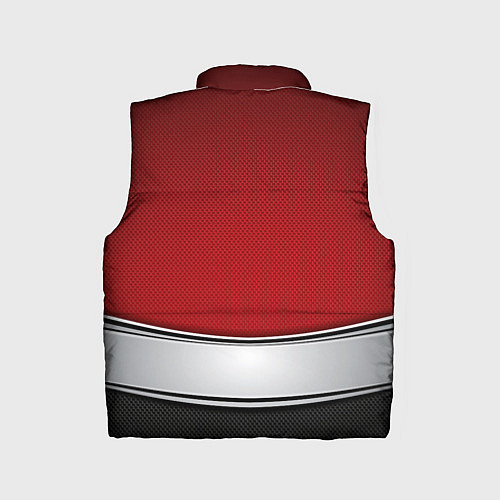 Детский жилет Audi metal car steel / 3D-Светло-серый – фото 2