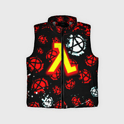 Детский жилет Half life anarhy, цвет: 3D-светло-серый