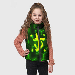 Детский жилет Doom кислотная броня, цвет: 3D-красный — фото 2