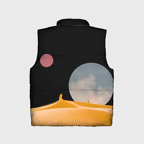 Детский жилет Arrakis sandworm Dune / 3D-Светло-серый – фото 2