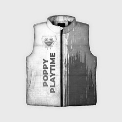 Детский жилет Poppy Playtime - white gradient по-вертикали, цвет: 3D-черный