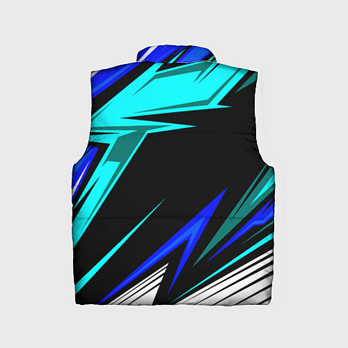 Детский жилет Субару - синий спорт / 3D-Светло-серый – фото 2