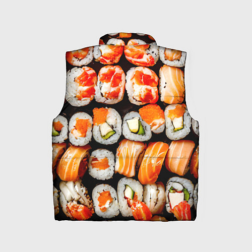 Детский жилет Большой сет роллов / 3D-Светло-серый – фото 2