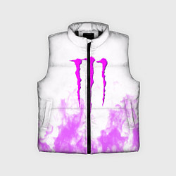 Детский жилет Monster energy neon flame, цвет: 3D-черный