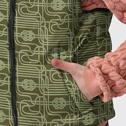 Детский жилет Плетёная сетка с кельтскими узлами, цвет: 3D-красный — фото 2