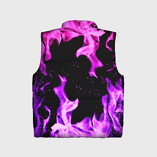 Детский жилет Honda flame pink / 3D-Светло-серый – фото 2