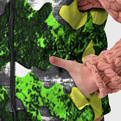 Детский жилет Камуфляж из брызг краски, цвет: 3D-светло-серый — фото 2