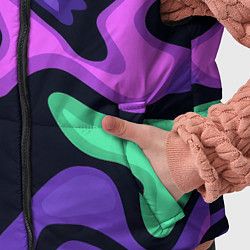 Детский жилет Разноцветный эмоциональный камуфлляж, цвет: 3D-светло-серый — фото 2