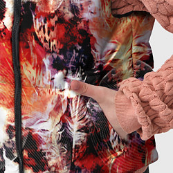 Детский жилет Огненные перья, цвет: 3D-светло-серый — фото 2