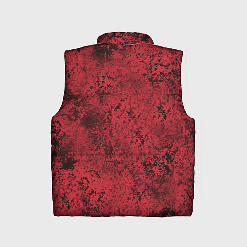 Детский жилет Знак венома на красном / 3D-Светло-серый – фото 2