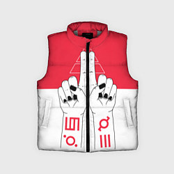 Детский жилет 30 Seconds to Mars poster, цвет: 3D-светло-серый