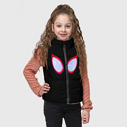Детский жилет Человек паук глаза, цвет: 3D-светло-серый — фото 2