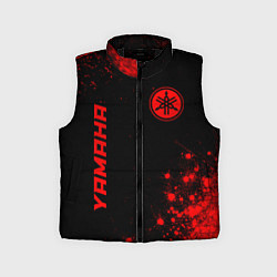 Детский жилет Yamaha - red gradient вертикально, цвет: 3D-черный