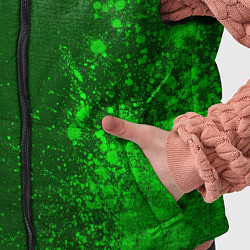 Детский жилет Ford - green gradient по-вертикали, цвет: 3D-черный — фото 2