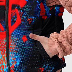 Детский жилет Doom космическая абстракция, цвет: 3D-красный — фото 2