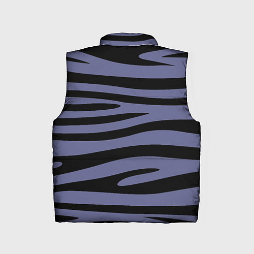 Детский жилет Морские полоски / 3D-Светло-серый – фото 2