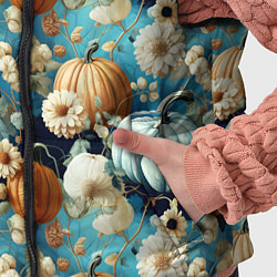 Детский жилет Маленькие тыковки, цвет: 3D-черный — фото 2