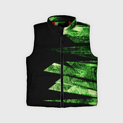 Детский жилет Color green black, цвет: 3D-красный