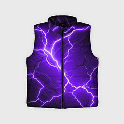 Детский жилет Color purple black, цвет: 3D-черный
