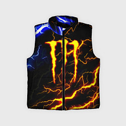Детский жилет Monster energy шторм, цвет: 3D-черный