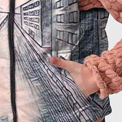 Детский жилет Сумрачный город, цвет: 3D-черный — фото 2