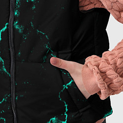 Детский жилет Color black turquoise, цвет: 3D-черный — фото 2