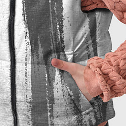 Детский жилет Roma - white gradient по-вертикали, цвет: 3D-черный — фото 2