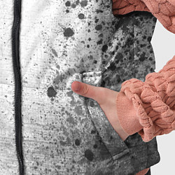 Детский жилет Juventus - white gradient по-вертикали, цвет: 3D-черный — фото 2